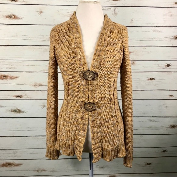 Bcbgmaxazria Cardigan Marled Flower 
